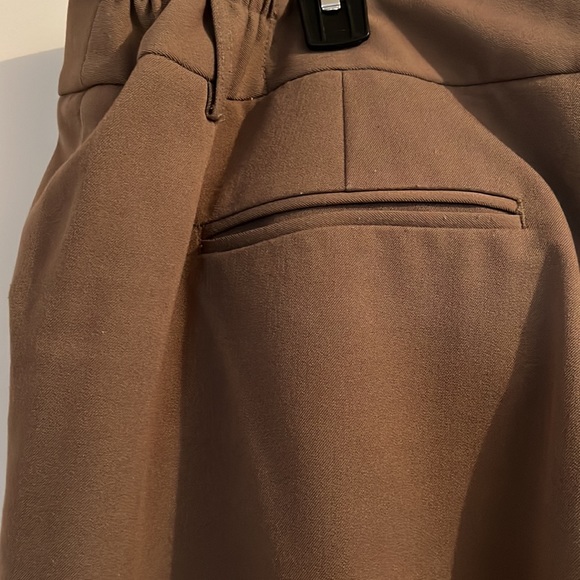 Brown Trouser Dress Pants Size 16 - Picture 4 of 4